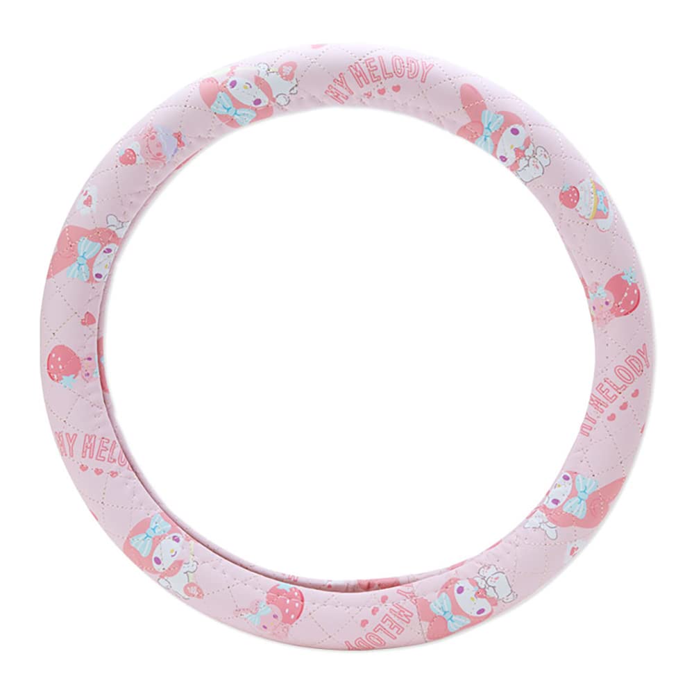 My Melody Car Steering Wheel Cover Kids Friendly Road Trip Essential Soft Protective Shield 30cm Diameter
| My Melody V